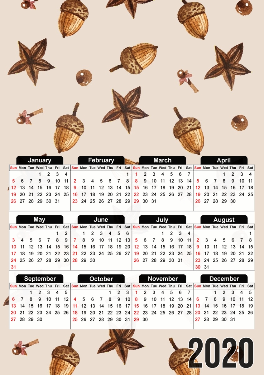  Bellota para A3 Photo Calendar 30x43cm