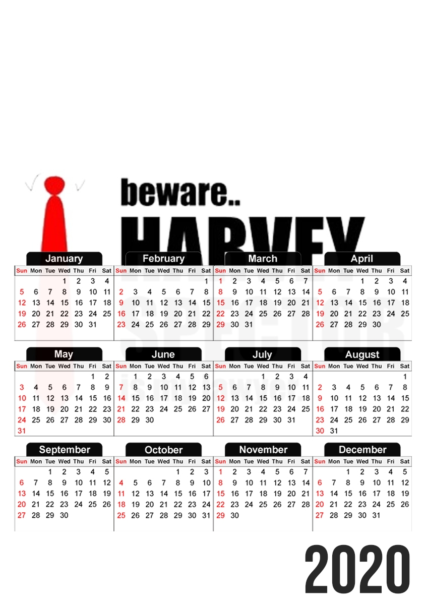  Beware Harvey Spector is my lawyer Suits para A3 Photo Calendar 30x43cm