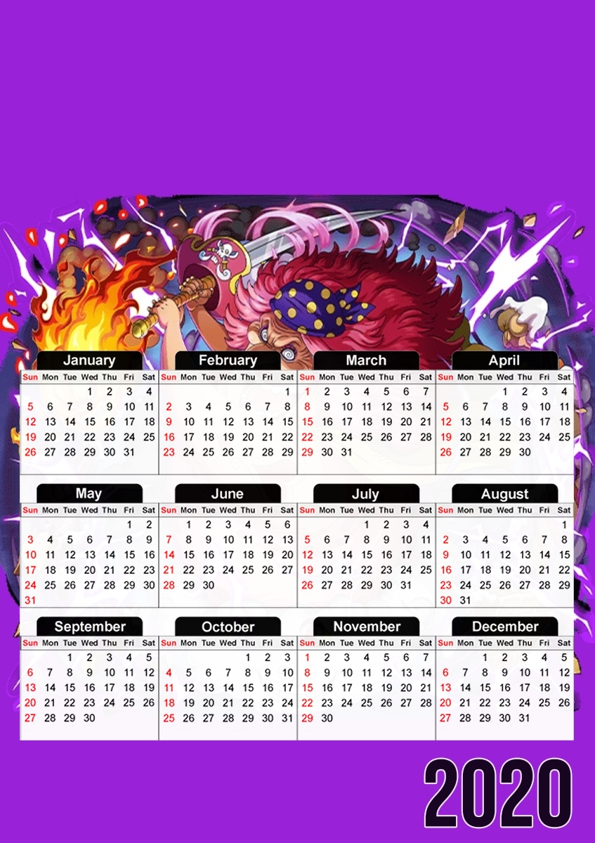  big mom para A3 Photo Calendar 30x43cm