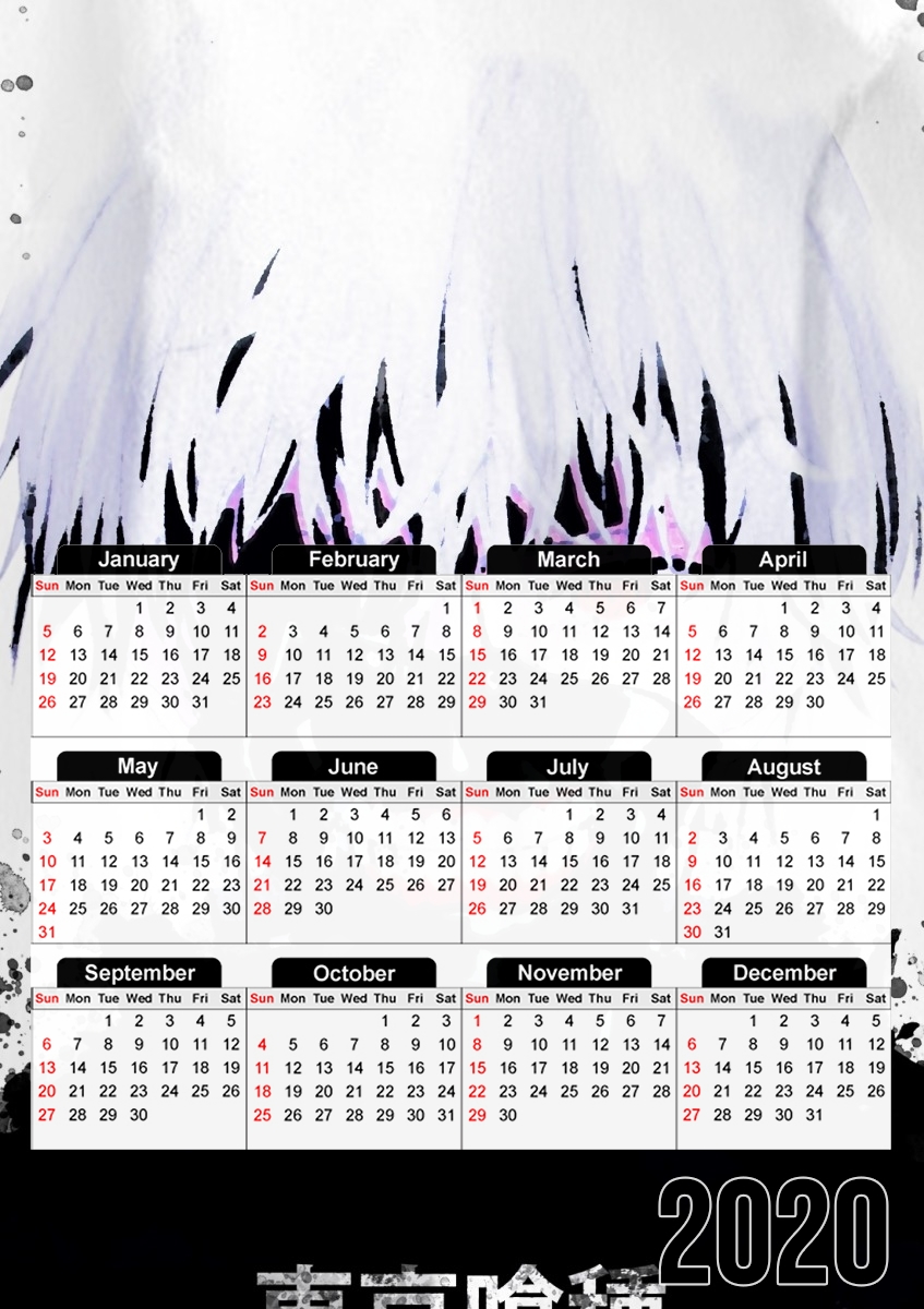  Blood and Ghoul para A3 Photo Calendar 30x43cm