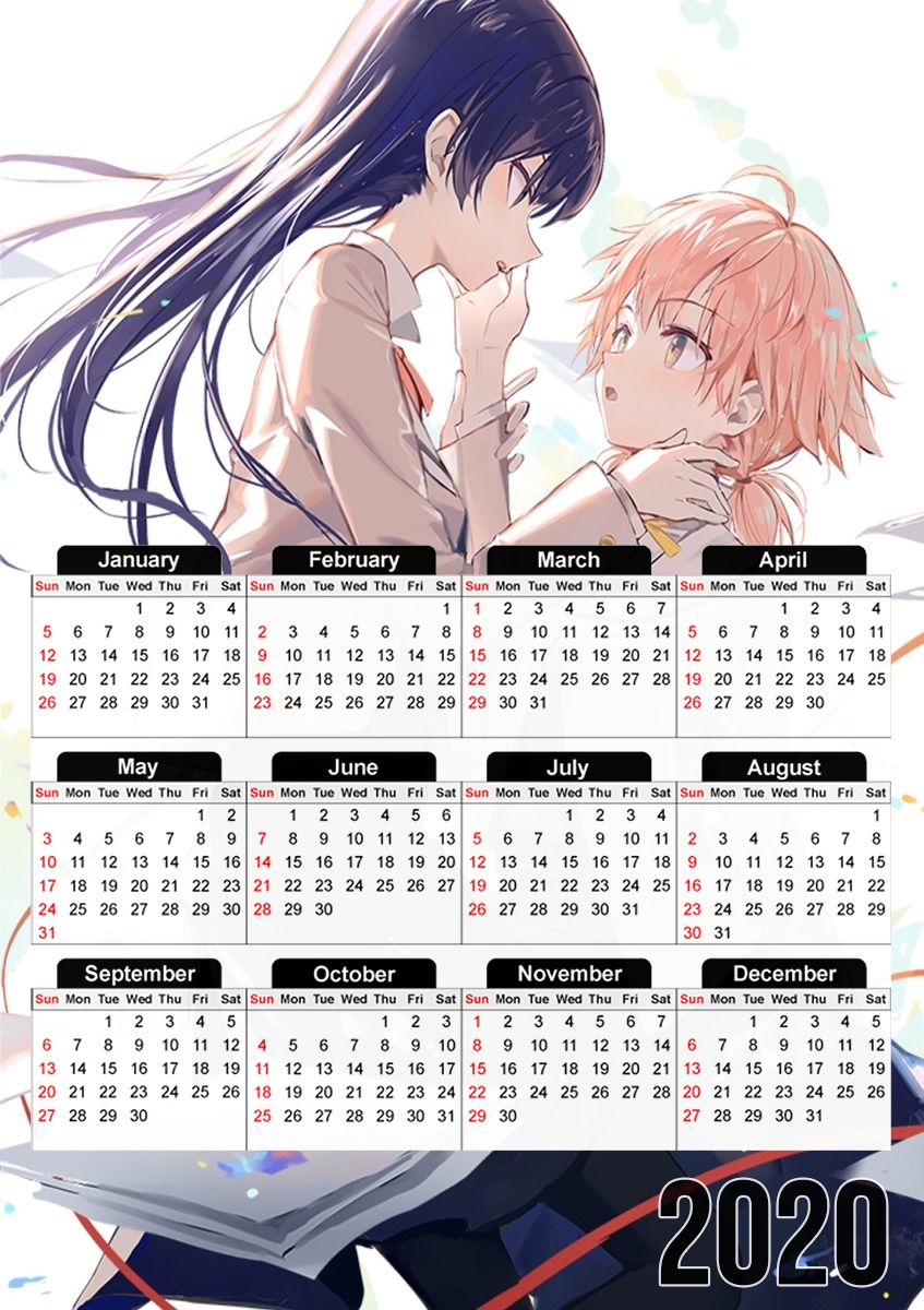  Bloom into you para A3 Photo Calendar 30x43cm