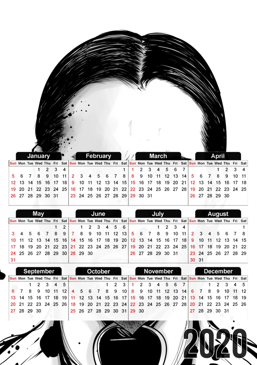  Boogeyman Wick para A3 Photo Calendar 30x43cm