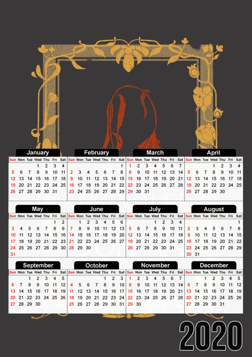  BOOKS collection: Dorian Gray para A3 Photo Calendar 30x43cm