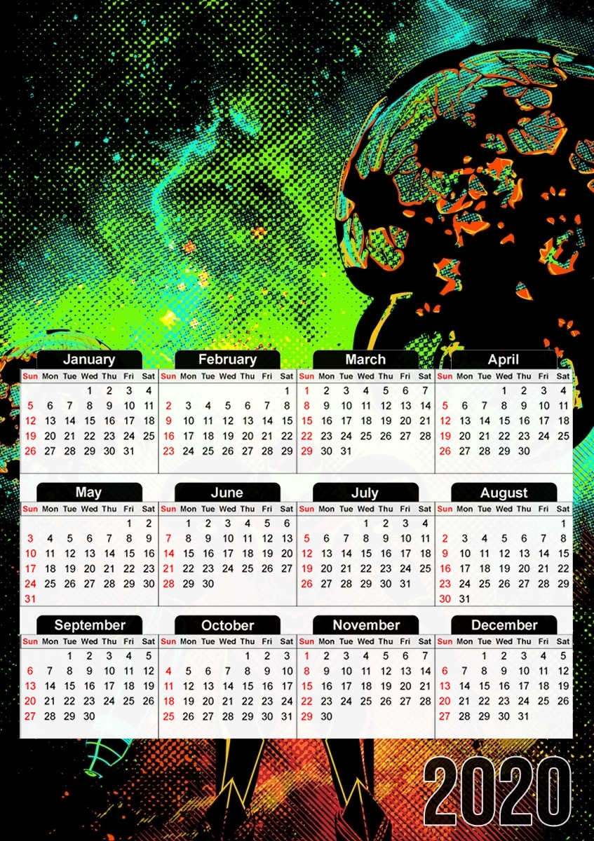  Bounty Hunter Art para A3 Photo Calendar 30x43cm