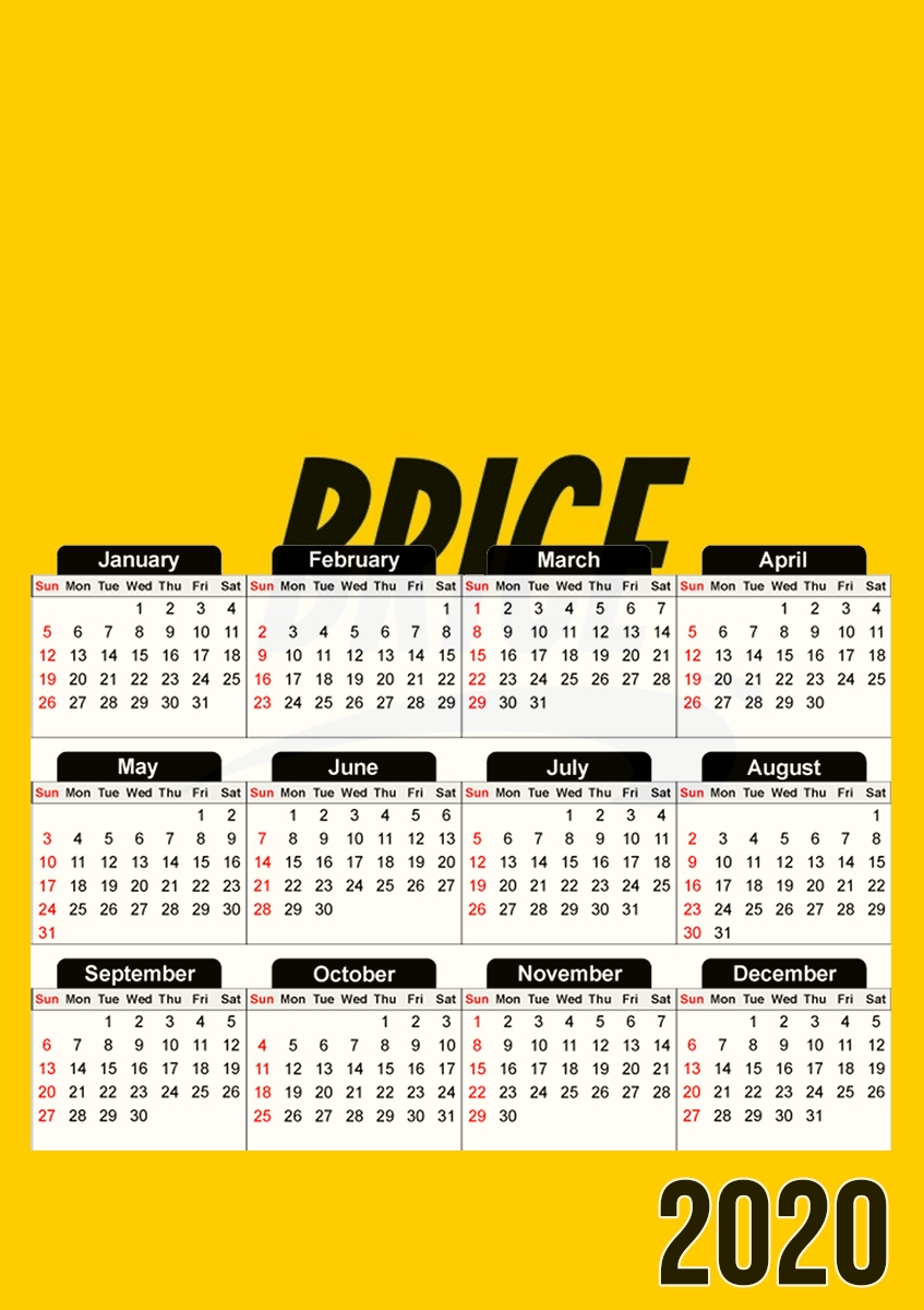  Brice de Nice para A3 Photo Calendar 30x43cm