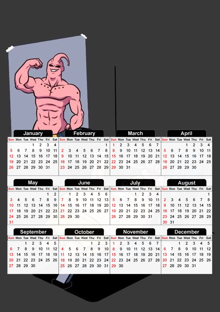  Buu x Patrick Fan para A3 Photo Calendar 30x43cm