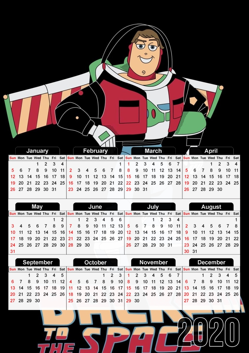  Buzz Future para A3 Photo Calendar 30x43cm