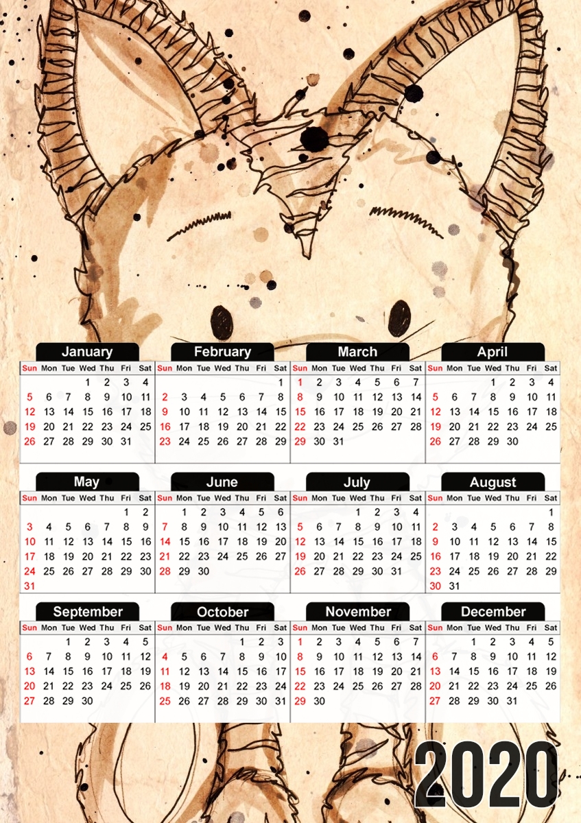  Calcifer para A3 Photo Calendar 30x43cm