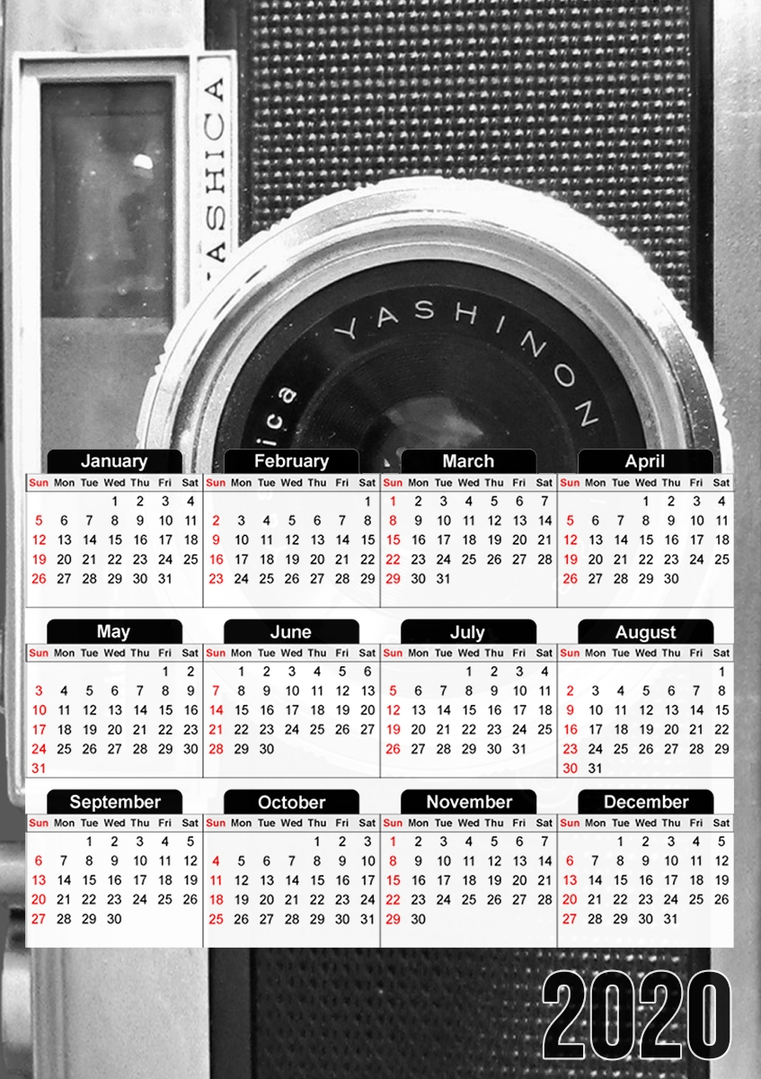  Camera Phone para A3 Photo Calendar 30x43cm