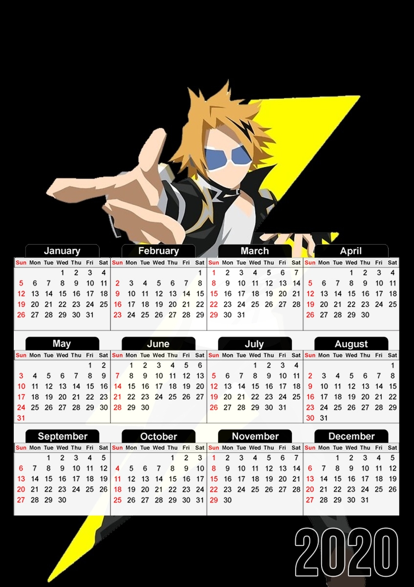  ChargeBolt rocks para A3 Photo Calendar 30x43cm