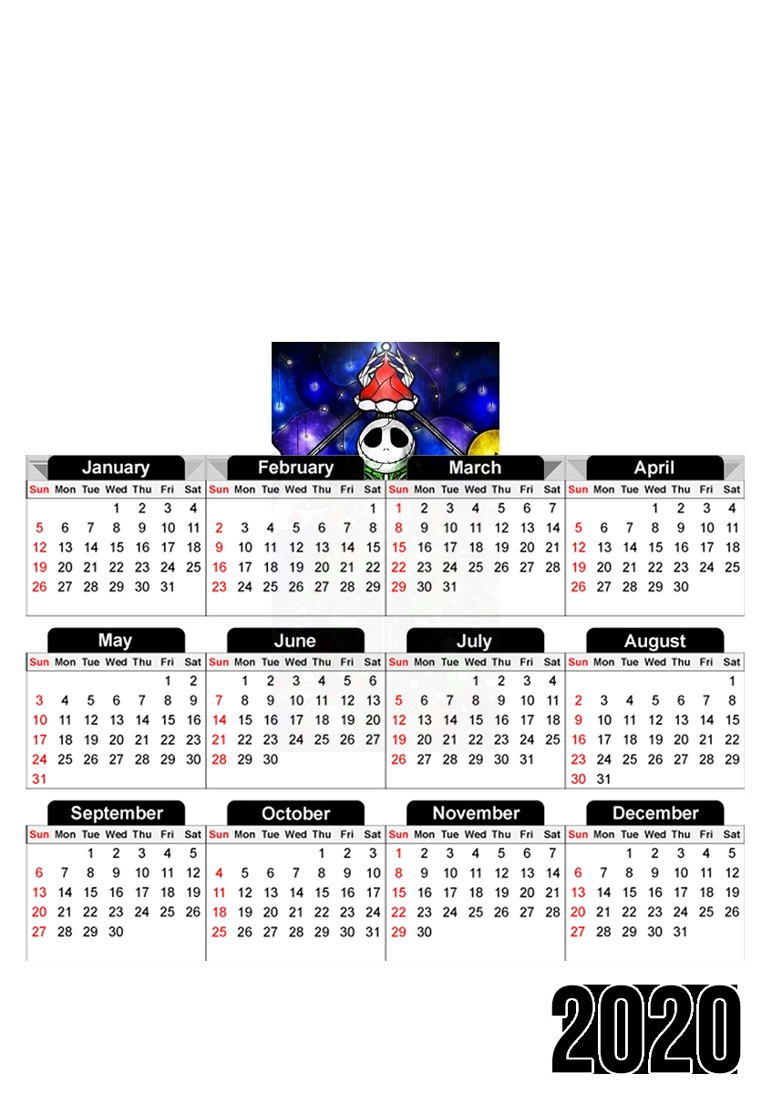  Sandy Claws para A3 Photo Calendar 30x43cm