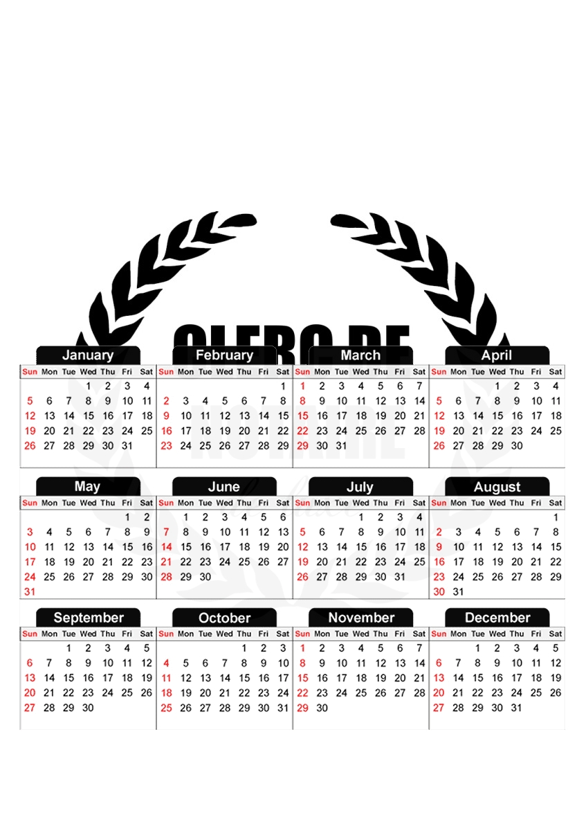  Clerc de notaire Edition de luxe idee cadeau para A3 Photo Calendar 30x43cm