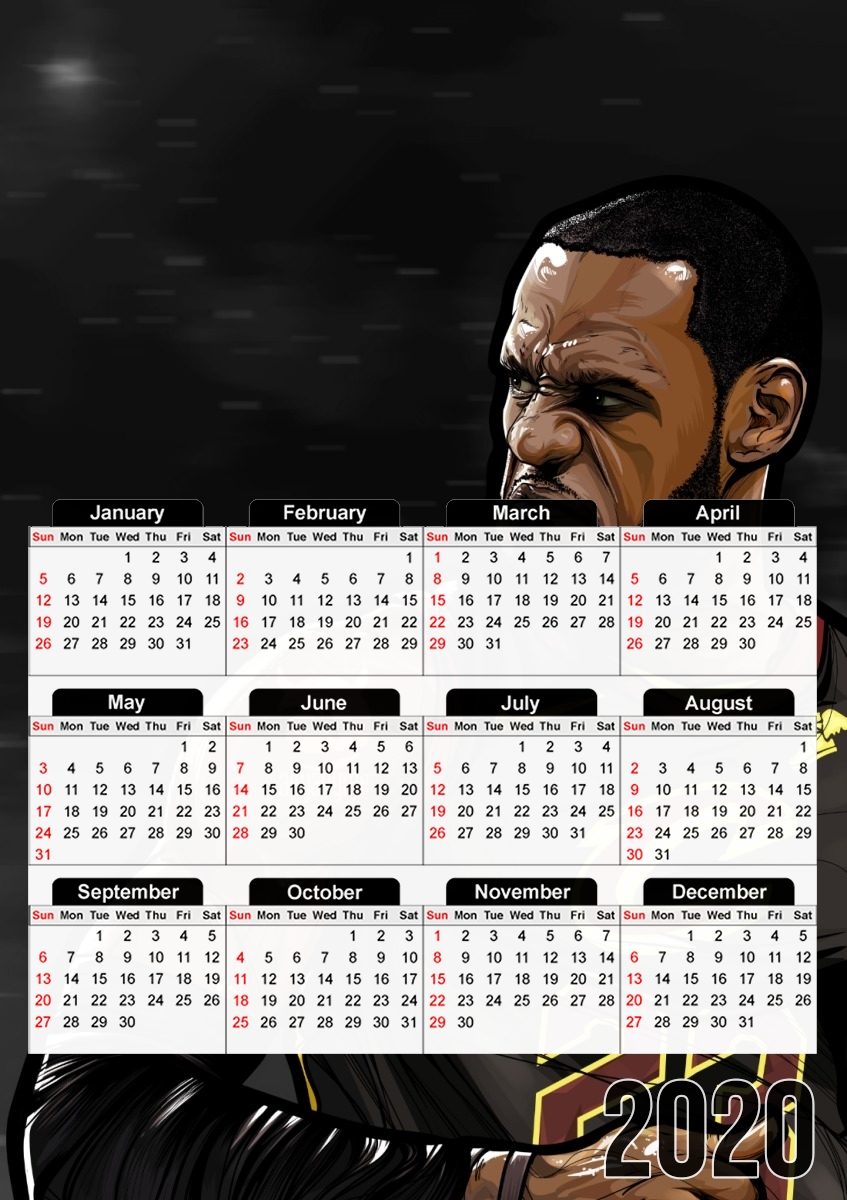  Cleveland Leader para A3 Photo Calendar 30x43cm