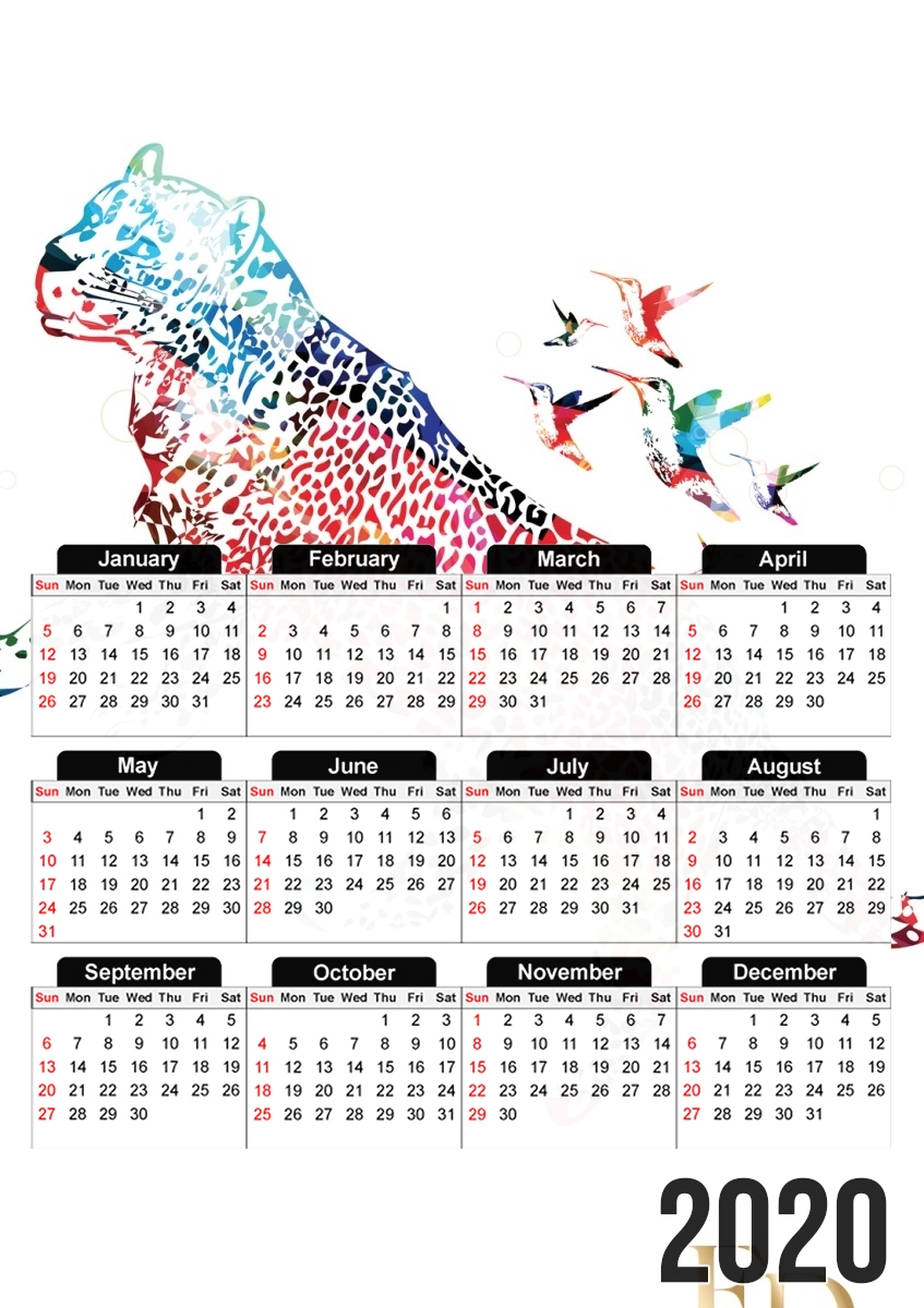  Color Beast para A3 Photo Calendar 30x43cm