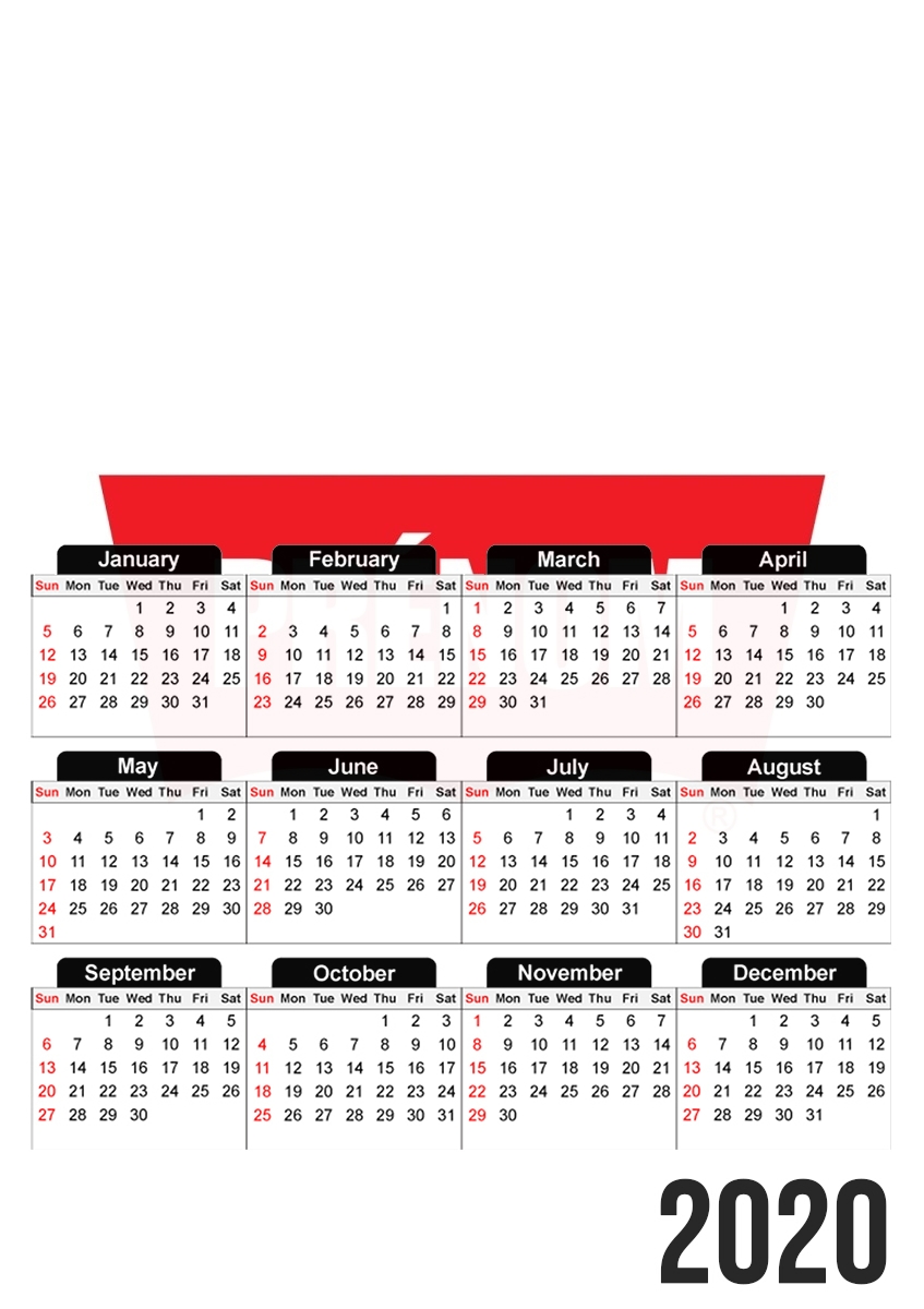  Custom Style LEVIS para A3 Photo Calendar 30x43cm