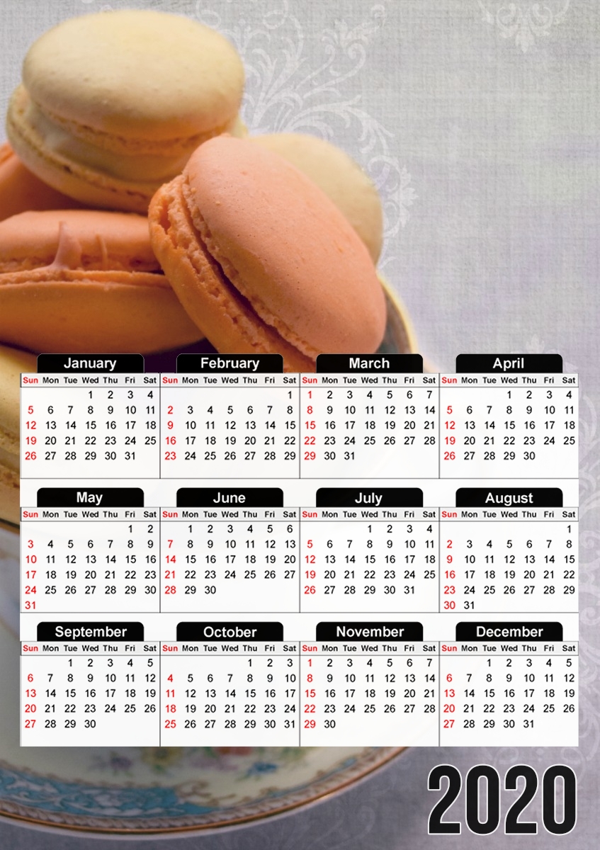  Dainty para A3 Photo Calendar 30x43cm