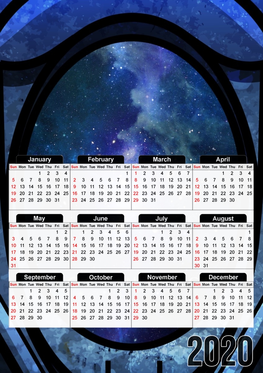  Danger Will Robinson - Lost in space para A3 Photo Calendar 30x43cm