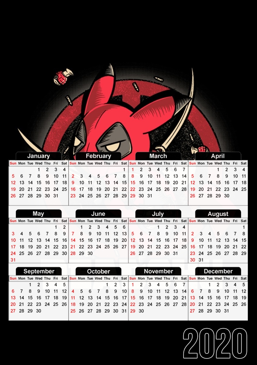  Deadchu  para A3 Photo Calendar 30x43cm