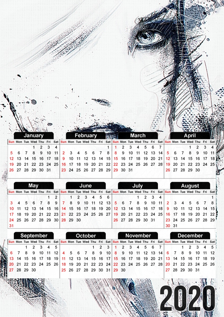  Devine para A3 Photo Calendar 30x43cm