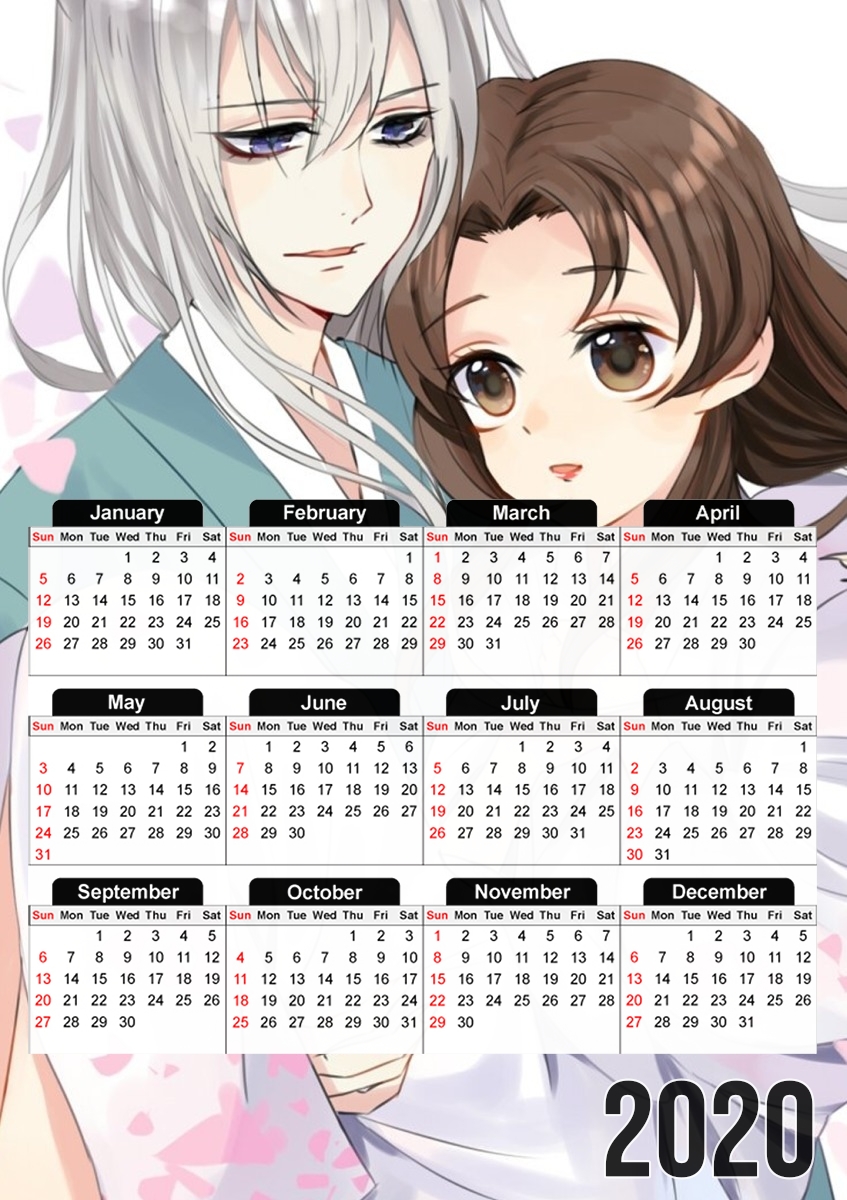  Divine nanami kamisama para A3 Photo Calendar 30x43cm