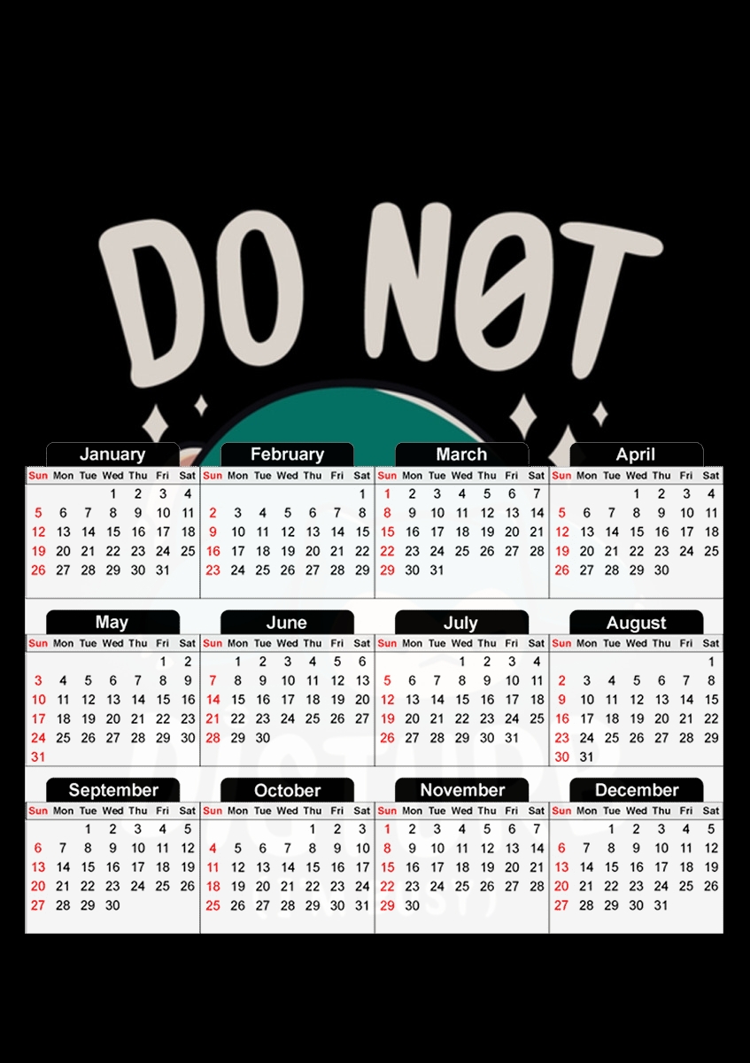  Do not disturb im busy para A3 Photo Calendar 30x43cm