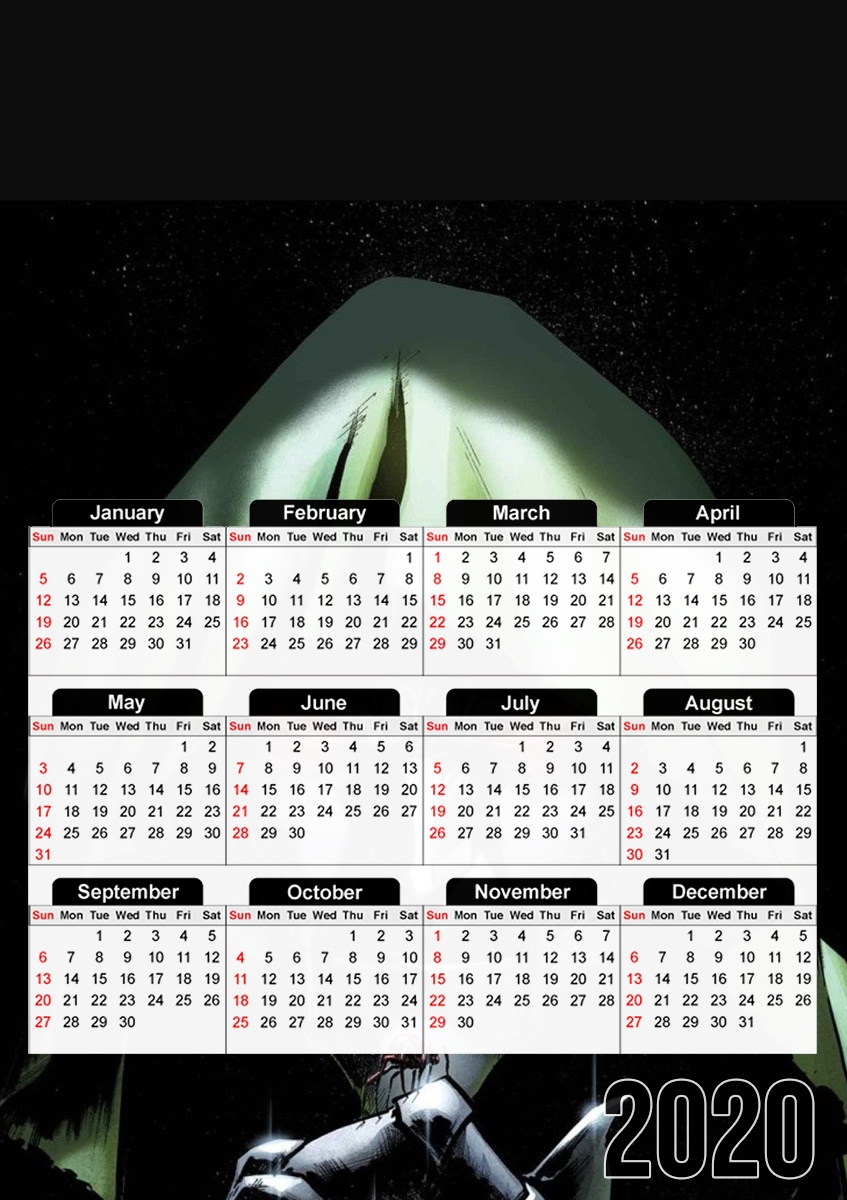  Doctor Doom para A3 Photo Calendar 30x43cm