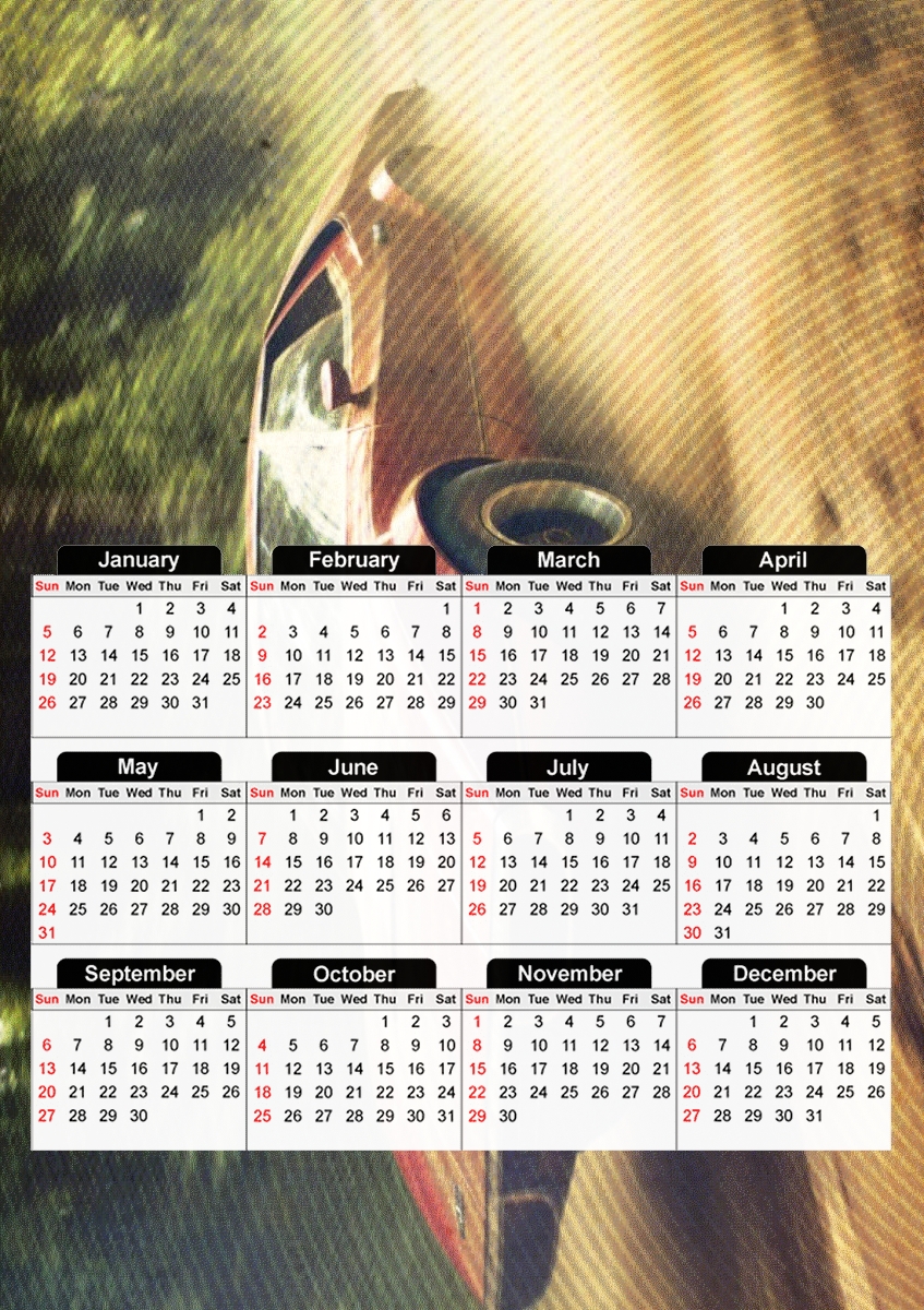  Dream Machine V3 para A3 Photo Calendar 30x43cm