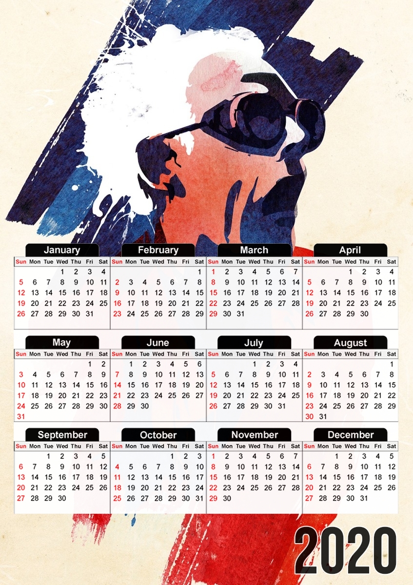  Emett Doc para A3 Photo Calendar 30x43cm