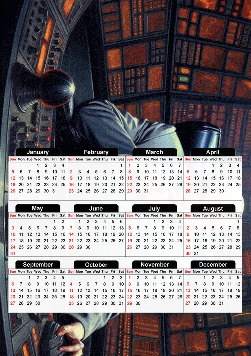  Evil Doctor para A3 Photo Calendar 30x43cm