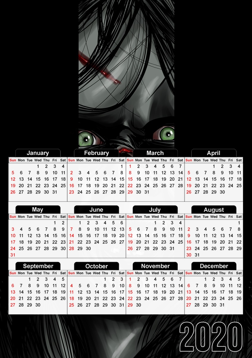  Exorcist  para A3 Photo Calendar 30x43cm