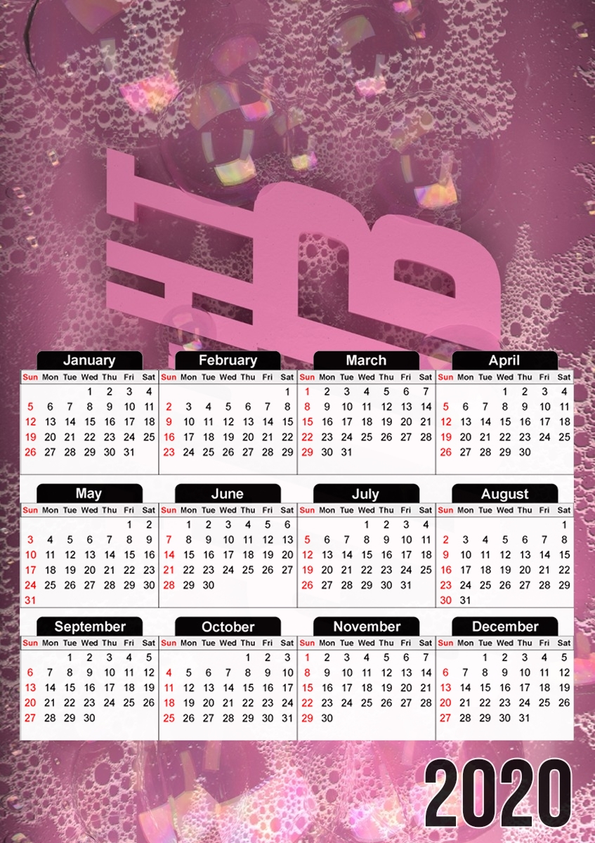  Fight club soap para A3 Photo Calendar 30x43cm