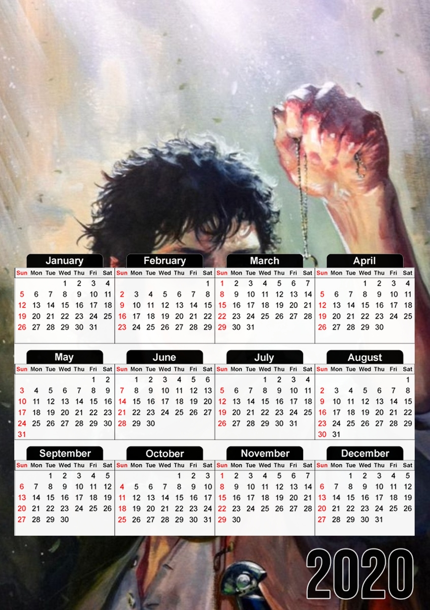  Frodon and the ring para A3 Photo Calendar 30x43cm