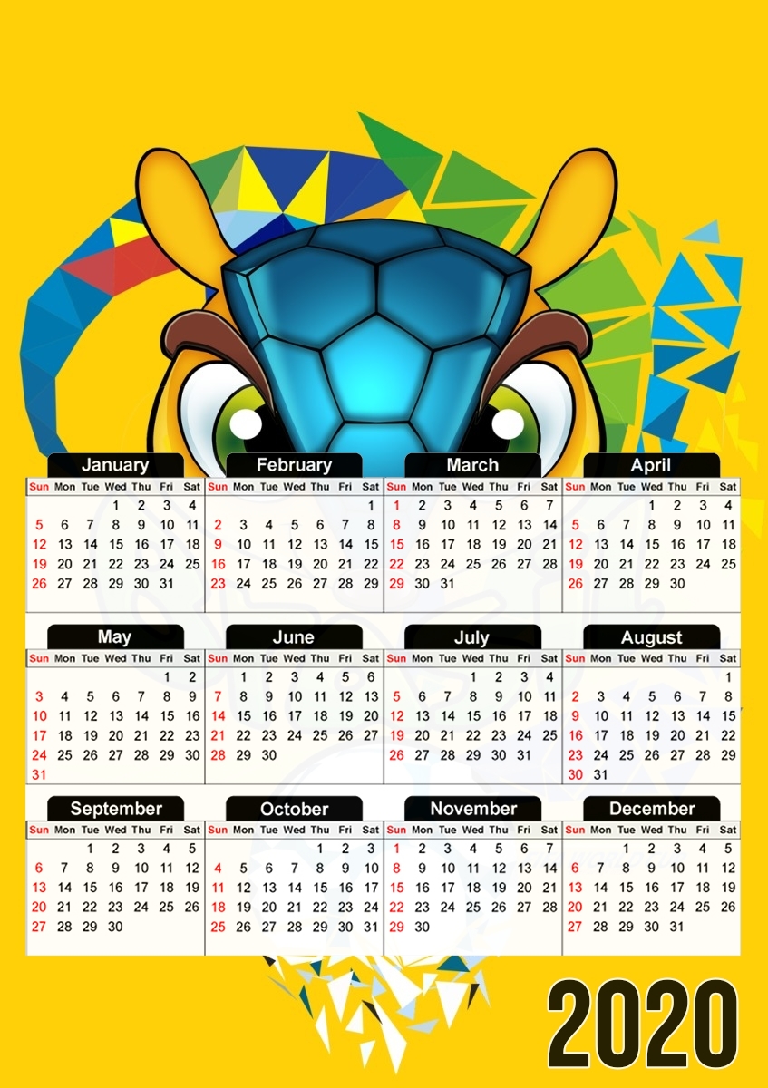  Fuleco para A3 Photo Calendar 30x43cm