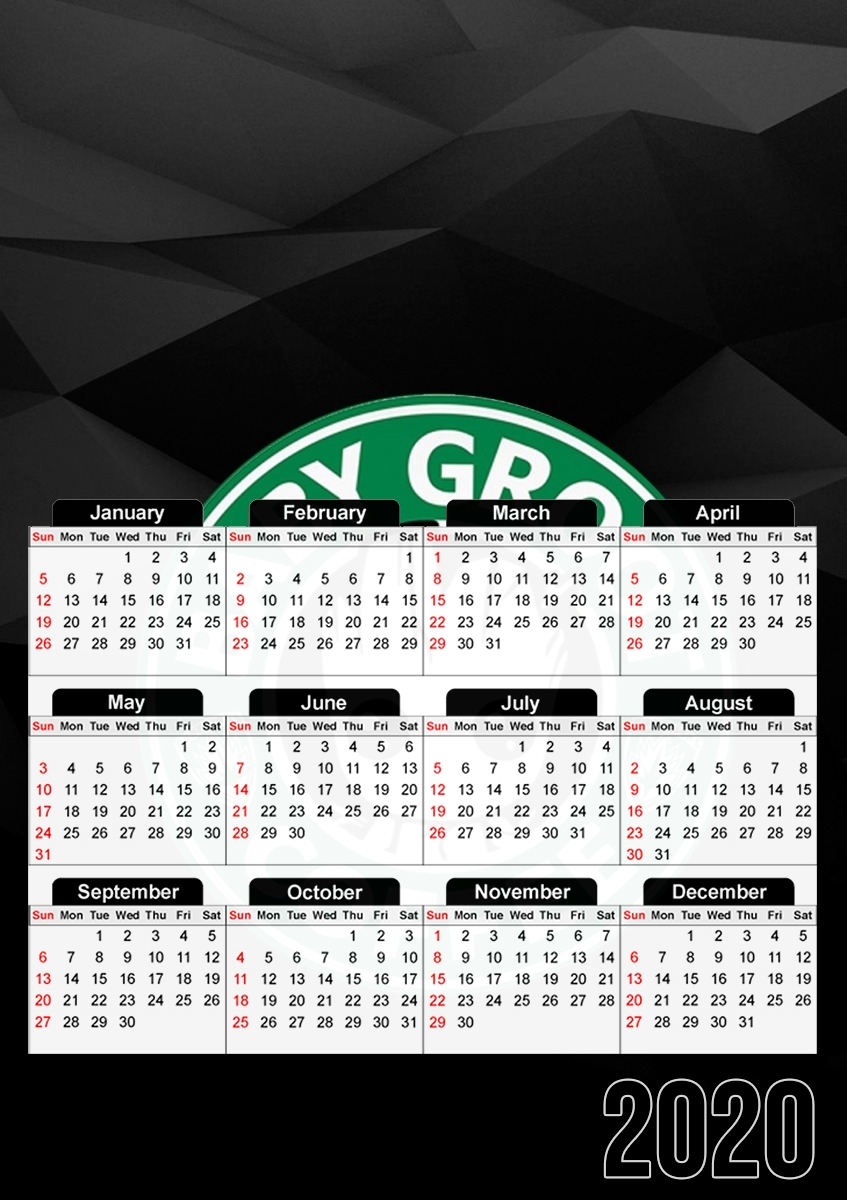  Groot Coffee para A3 Photo Calendar 30x43cm
