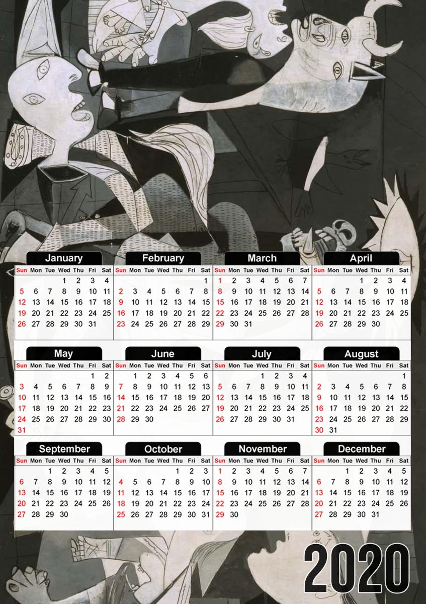  Guernica para A3 Photo Calendar 30x43cm