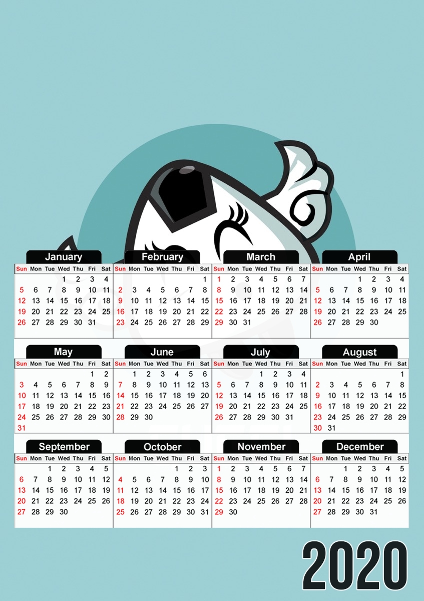  Guggi para A3 Photo Calendar 30x43cm