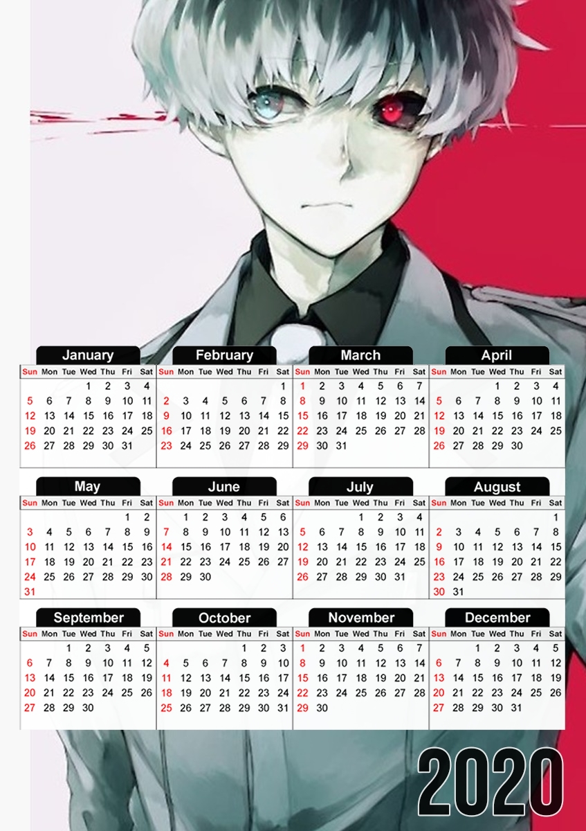  haise sasaki para A3 Photo Calendar 30x43cm