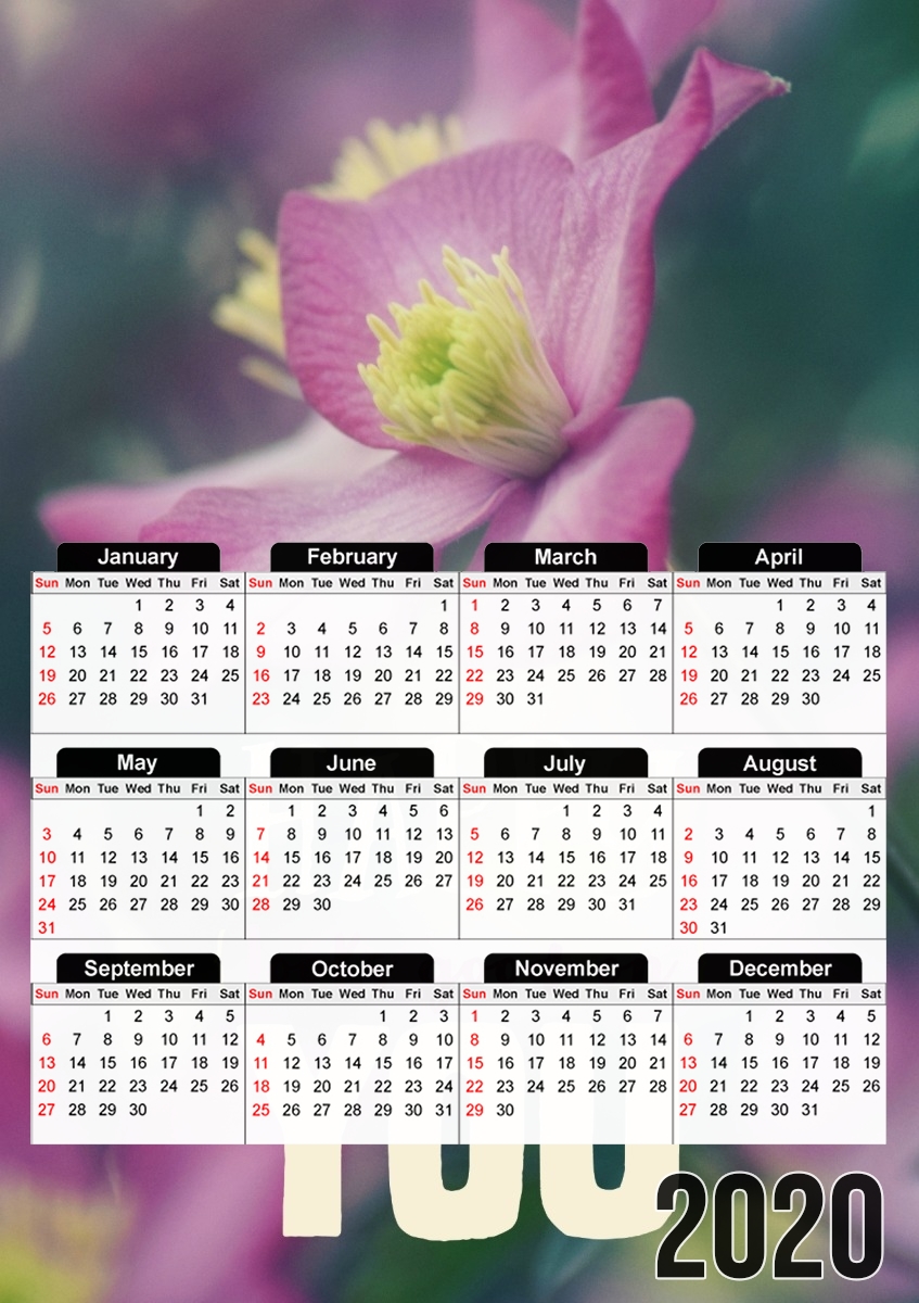  Happy Looks Good on You para A3 Photo Calendar 30x43cm