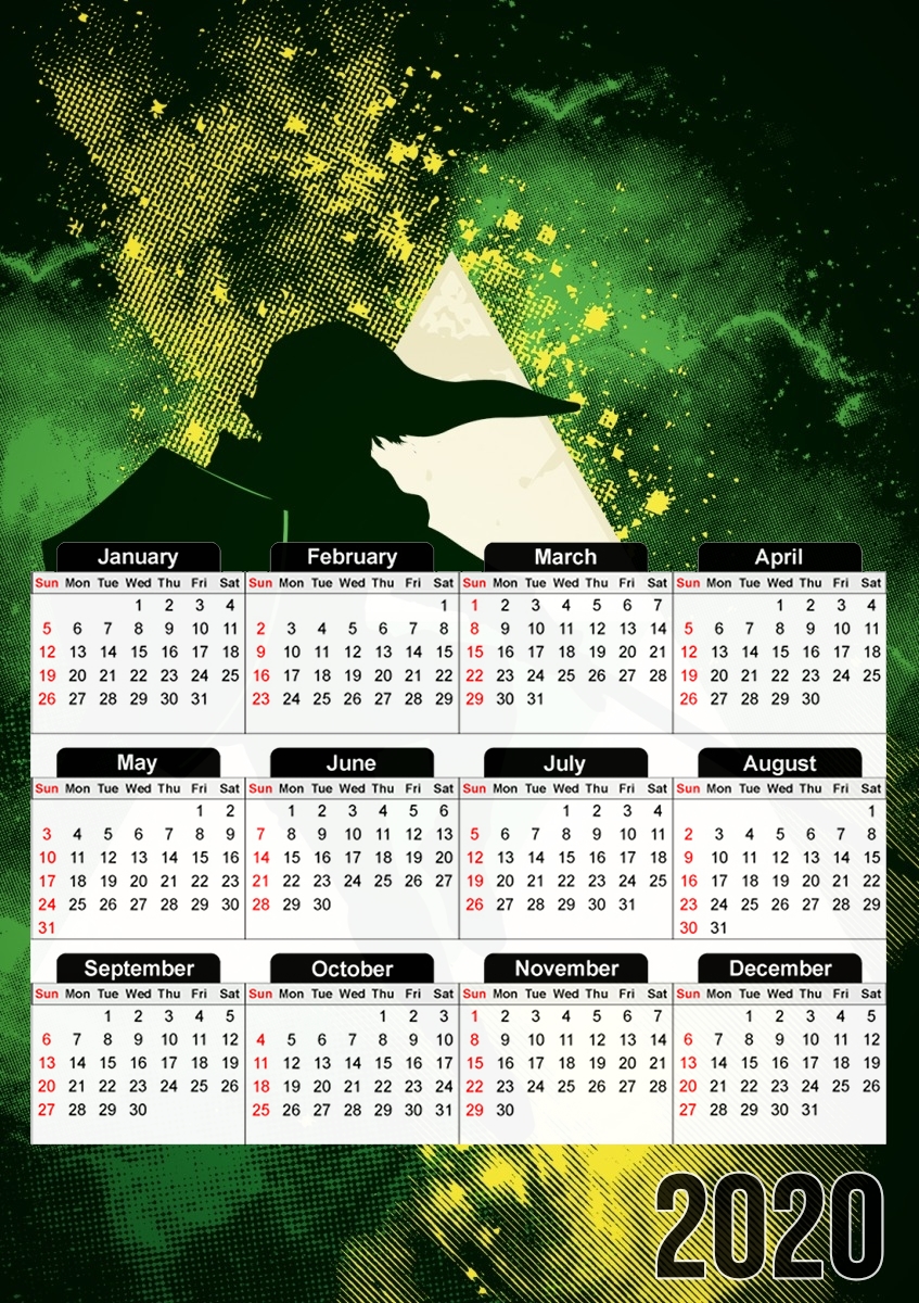  Hero of Time para A3 Photo Calendar 30x43cm