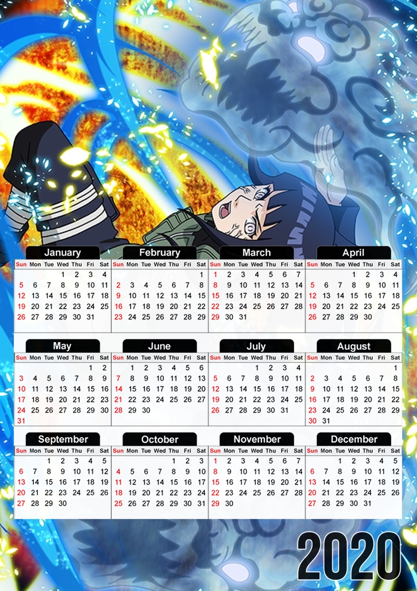  Hinata Angry para A3 Photo Calendar 30x43cm