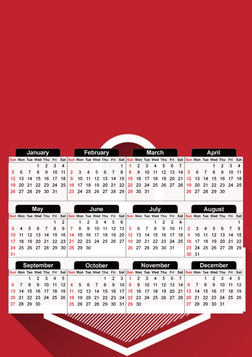  Home Alone Security para A3 Photo Calendar 30x43cm