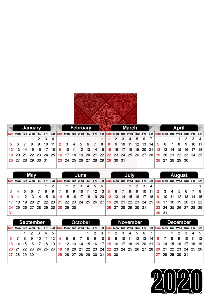  Humidor para A3 Photo Calendar 30x43cm