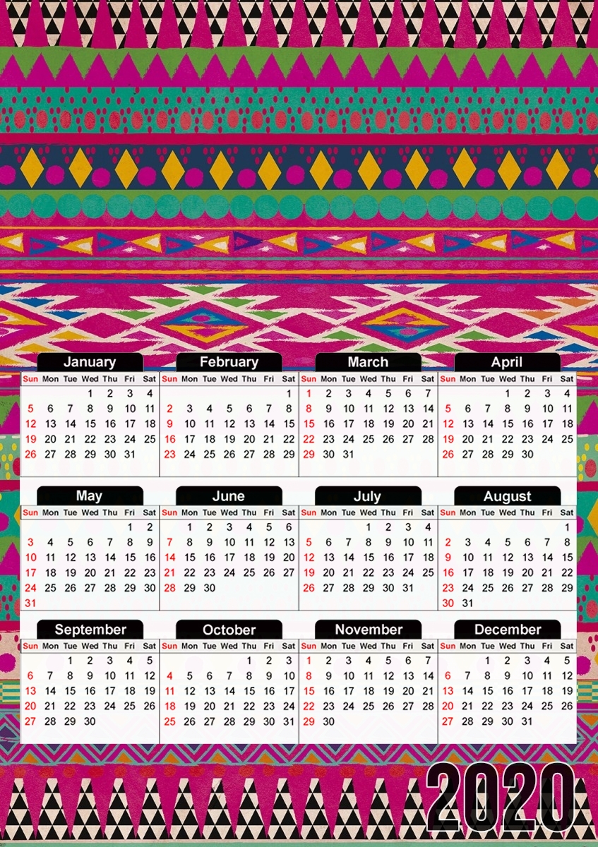  HURIT TRIBAL  para A3 Photo Calendar 30x43cm