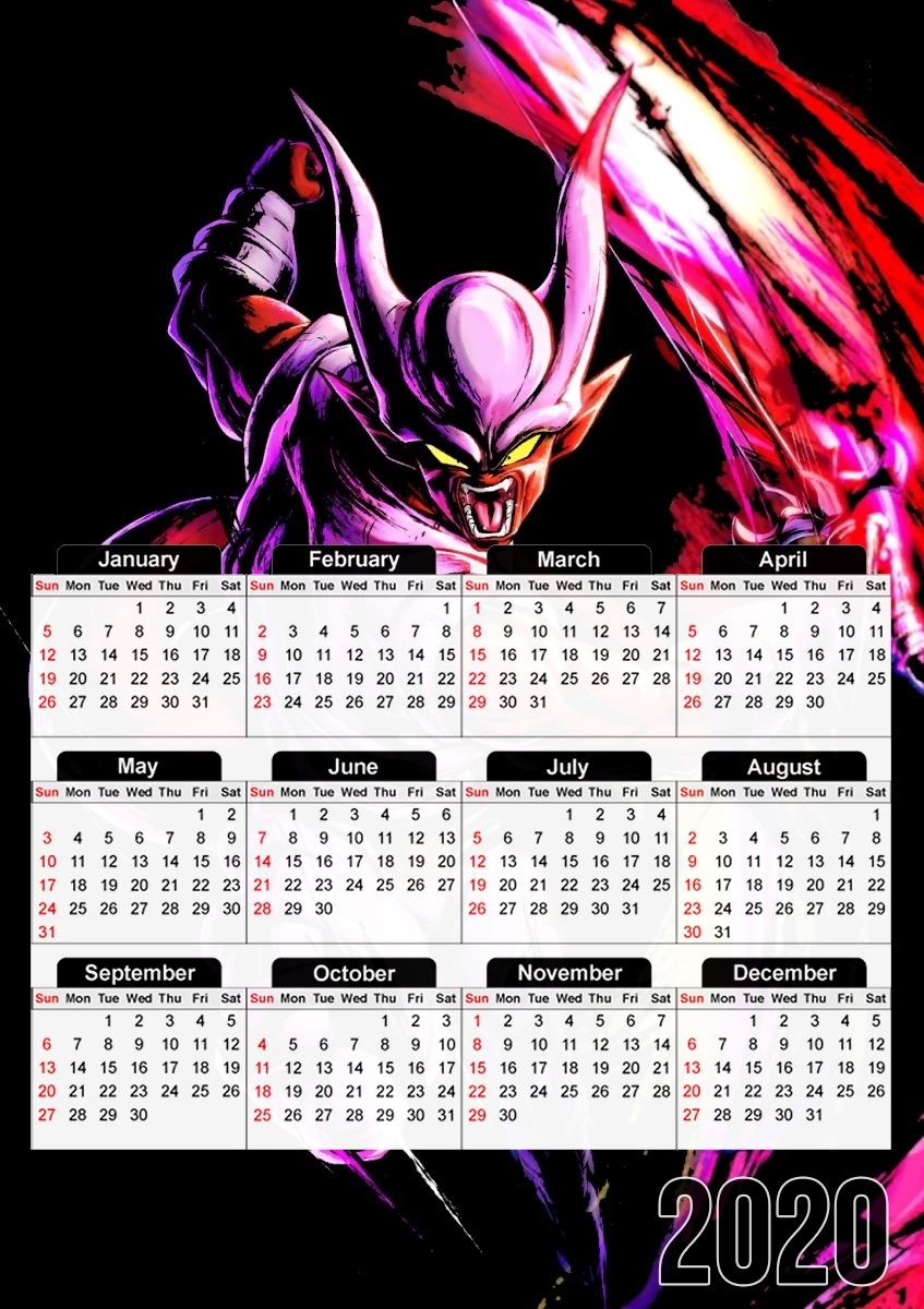  Janemba para A3 Photo Calendar 30x43cm