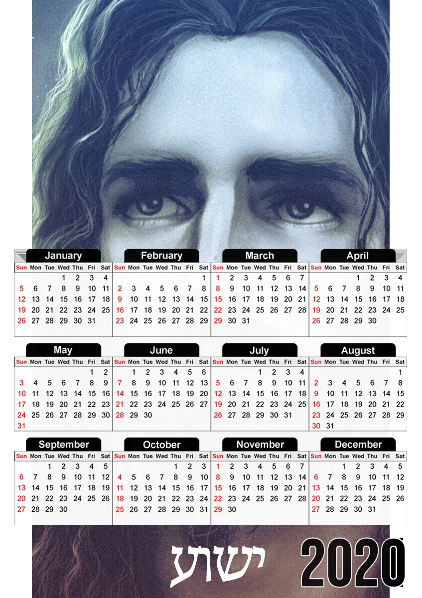  JESUS para A3 Photo Calendar 30x43cm