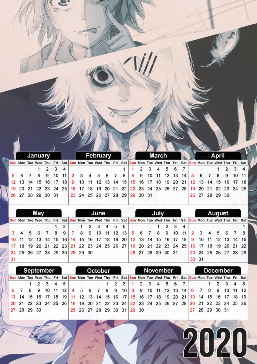  Juzo suzuya para A3 Photo Calendar 30x43cm