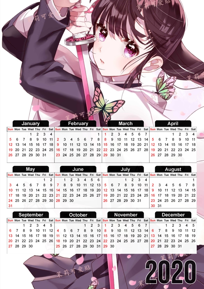  kanao tsuyuri para A3 Photo Calendar 30x43cm