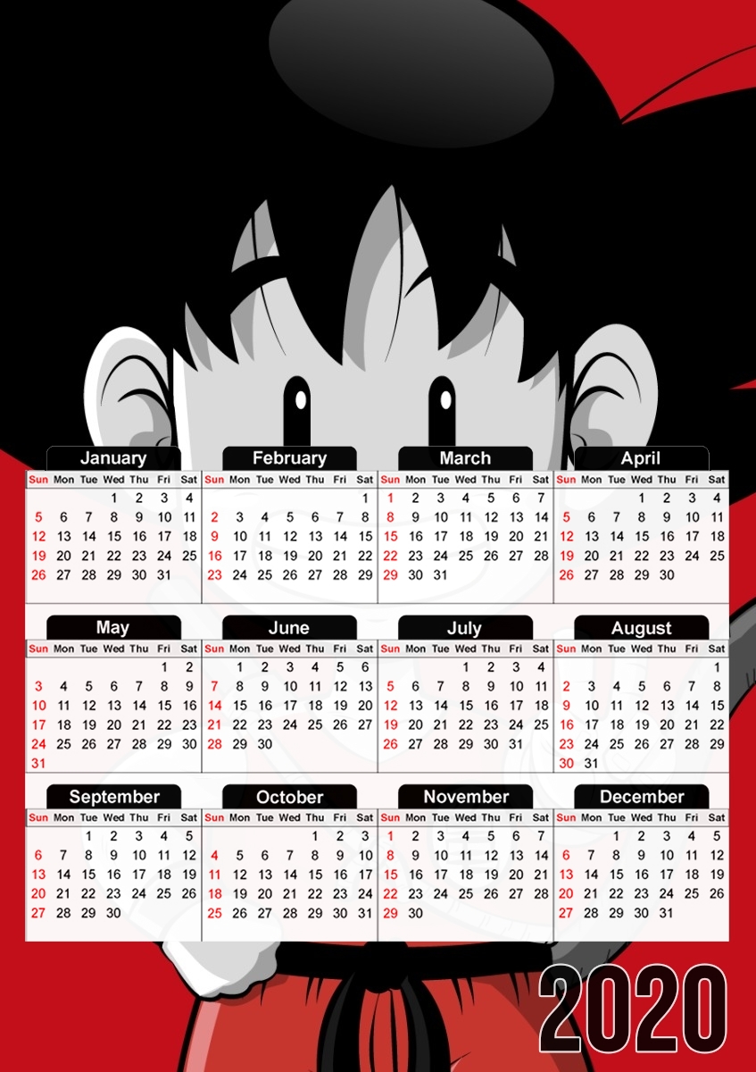  Kidgoku para A3 Photo Calendar 30x43cm