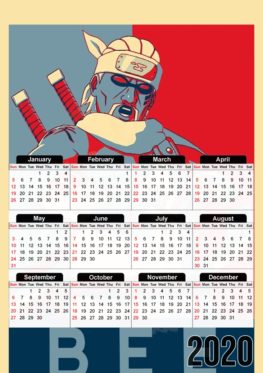  Killer Bee Propagana para A3 Photo Calendar 30x43cm