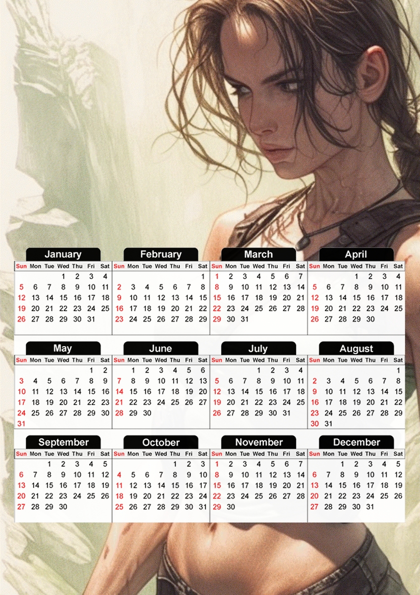  Lara   para A3 Photo Calendar 30x43cm